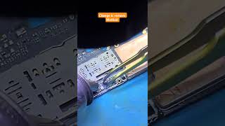 how to remove oppo A3s charge ic#smartphone #repring #appleiphone