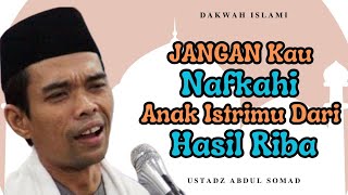 HUKUM MENAFKAHI KELUARGA DARI HASIL RIBA - Ustadz Abdul Somad