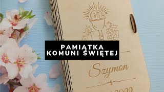 Pudełko na pieniądze Pamiątka I Komunii Świętej #shorts