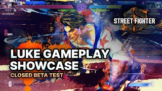 Street Fighter 6 | Luke Gameplay Replays (Closed Beta Test)