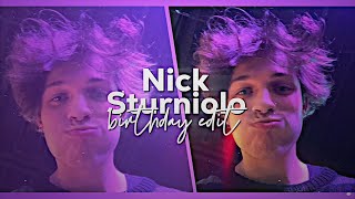 bad texter || happy birthday nick 💜