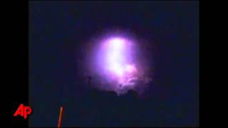 Raw Video: Chilean Volcano Sparks Lightning