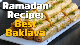 Special Ramadan dessert recipe for iftar | Turkish Dessert Baklava | Ramadan TV Program 2020 |