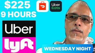 $225 in 9 Hours Driving for DoorDash-Uber Eats-Lyft-Uber in 2024