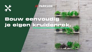 DIY hangend kruidenrek | Gewoon zelf bouwen met PARKSIDE