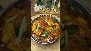 Easy Chatpata Kadhai Paneer recipe restaurant style ❤️ #shorts #youtubeshorts