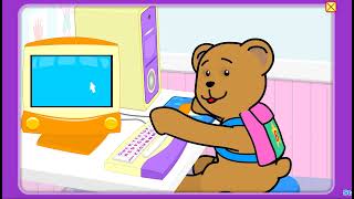 Backpack Bear computer