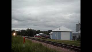 CN 5665 heads east through Parkersburg, IA