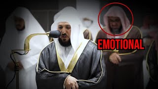 Sheikh Shuraim gets EMOTIONAL behind Sheikh Maher | Story of the Sacrifice of Prophet Ibrahim