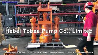 excavator submersible THY pump for sand dredging