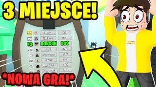 ZDOBYŁEM TOPKĘ W NOWEJ GRZE NA ROBLOX! | Mine Racer⛏️