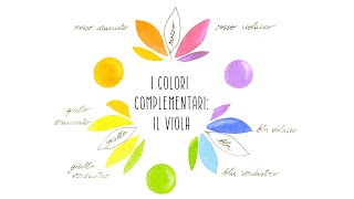 COME FARE IL VIOLA? La ruota dei colori complementari secondo M. Wilcox