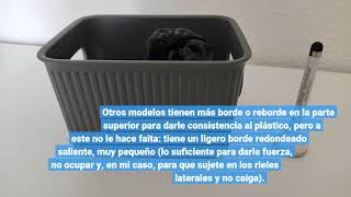 Tatay Caja Organizadora Rectangular Baobab, 1.5L de Capacidad, de Polipropileno, Libre de BPA