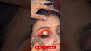 Bengali Bridal eyemakeup tutorial #shorts #ytshorts #shortfeed #shortviral #eyemakeup @amitkarmakar