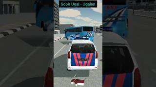 Sopir Bus Ugal - Ugalan Sampai Nabrak Mobil Polisi #shorts #febriashorts #gaming