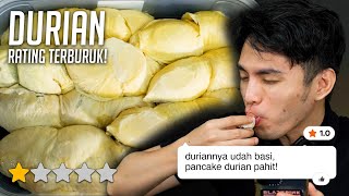 DURIAN KUPAS RATING TERBURUK RASANYA... - MARUK