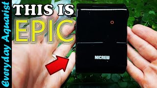 ULTIMATE AQUARIUM AIR PUMP | NICREW Touch Controller Air Pump REVIEW Battery Emergency Filter