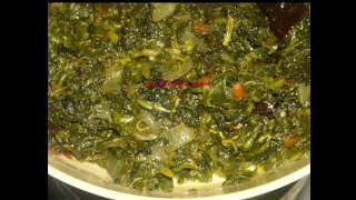 Koygura Curry Easy Leafy Vegetable Recipe