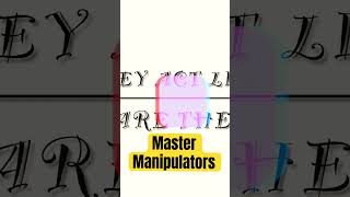 ♨️SHORT: 7️⃣ Signs Of A *Master Manipulator*