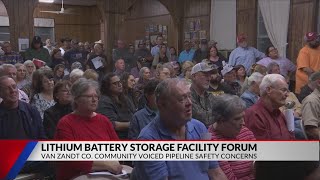 Residents raise concerns about future lithium battery storage facility