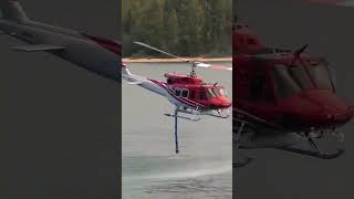 Amazing helicopter wild fire extinguisher