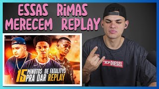 15 MINUTOS DE FATALITYS PRA DAR REPLAY! ▶️ | REACT RELÍQUIA