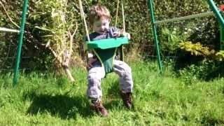 Zack and Toby in the Garden 2013