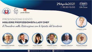 Presentazione Evento Migliore Professionista Lady Chef