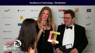 Insurance Times Awards 2023 - Excellence in Technology - Distribution