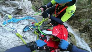 canyoning upper part of Predelica 16. 9. 2023 (Slovenia)