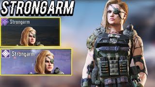 STRONGARM CHARACTER SKIN GAMEPLAY COD MOBILE | Season 7 Ground Forces Monthly Reward | CODM