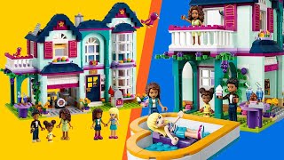 Lego Friends 41449 Andrea´s Family House- Lego Friends Speed Build ASMR