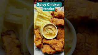 Chicken Tender | Restaurant style chicken tenders | crispy chicken | #shorts #youtubeshorts #short