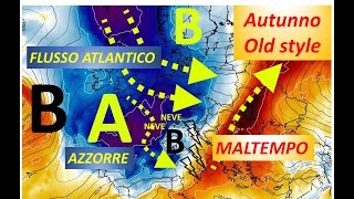 METEO - RISCHIO NUOVI NUBIFRAGI LUNEDI' E L'AUTUNNO SI PROSPETTA OLD STYLE FINO A OTTOBRE