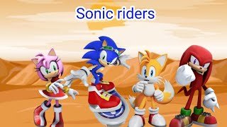 Краткий сюжет Sonic riders (команда Соника)