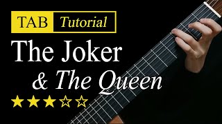 The Joker And The Queen - Fingerstyle Lesson + TAB