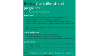 Cystic fibrosis and pregnancy I MRCOG Part2 I TOG Summary