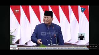 pelantikan PRABOWO-GIBRAN sebagai presiden dan wakil presiden RI .2024 @newskeangtv @kompastv