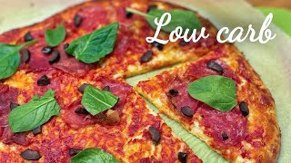 How to make low carb pizza in 10 minutes