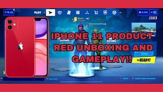 iPhone 11 Product Red Unboxing and Gameplay!