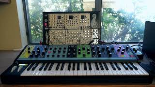 Moog Matriarch and Rossum Eurorack Ambient Long Play