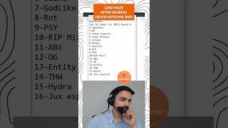 Mazy BGIS 2024 Deathnote 💀💀 #godlike #soul #hydraesports #teamxpark #entity