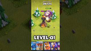 MAX Balloon vs All levels INFERNO TOWER 🔥😱 | balloon attack | BDGaming #shorts #coc #viral