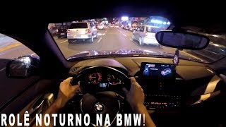 ROLÊ NOTURNO ATÉ O POSTO NA BMW COM ACELERO ESCAPE DIRETO (SEM FALAR) BMW 125i