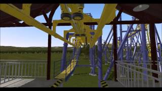 Batman POV Six Flags Mexico - Vekoma SLC On-Ride Nolimits 2