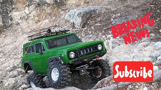 Redcat gen8 v2 out flexing at a rock quarry!