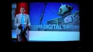 BBC1 Look North-North East & Cumbria News Analogue Switch-Off 12/09/2012 Digital Switch-Over