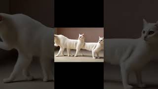 Meet the Three-Headed Cat 😹 A Mind-Blowing Wonder! #shorts