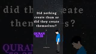 Do you not use your reasoning #islam #science #atheism