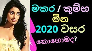 මකර කුම්භ මීන පළාපල